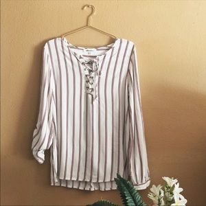 Striped long sleeve